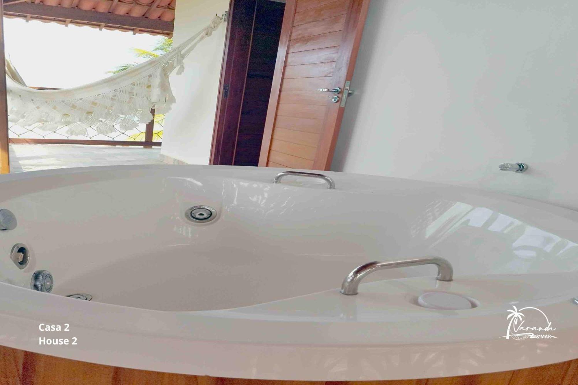 Espaco Varanda E Mar Beach Houses เซามิเกลโดกอสโตโซ ภายนอก รูปภาพ